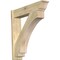 Ekena Millwork Imperial Rough Sawn Traditional Outlooker, Douglas Fir, 8"W x 38"D x 38"H OUT08X38X38IMP01RDF - alternate 1
